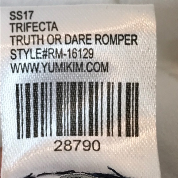 YUMI KIM Truth Or Dare Romper Anthropologie - Picture 8 of 9